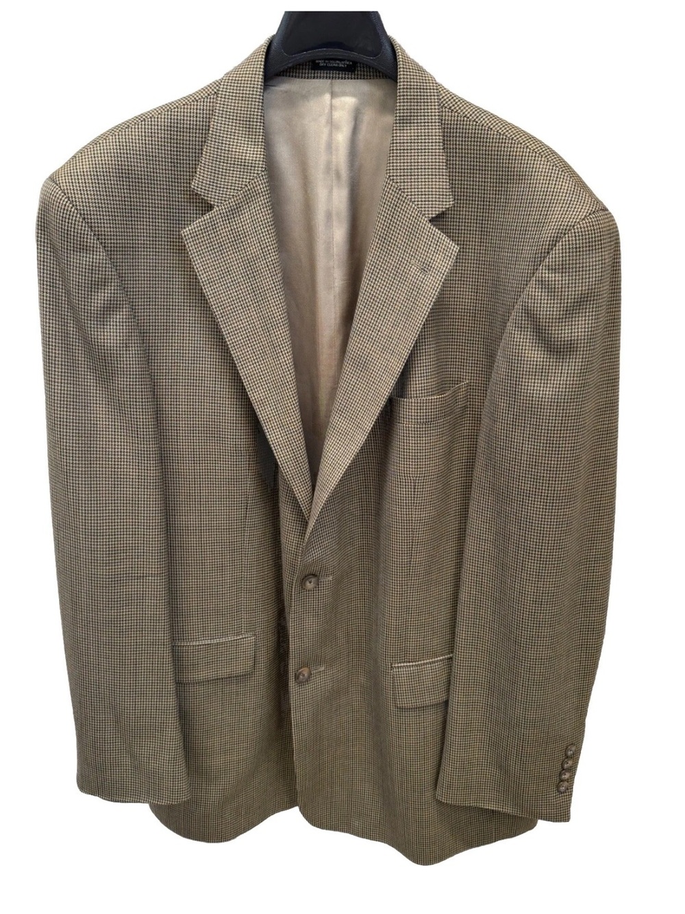 Oscar De La Renta Men's 48L Blazer Herringbone Wool Sport Coat